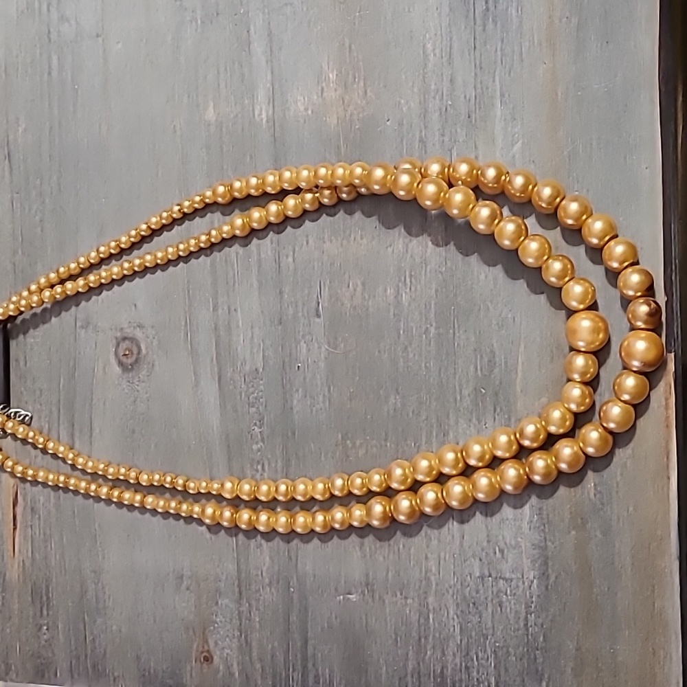 Faux Pearl Necklace
